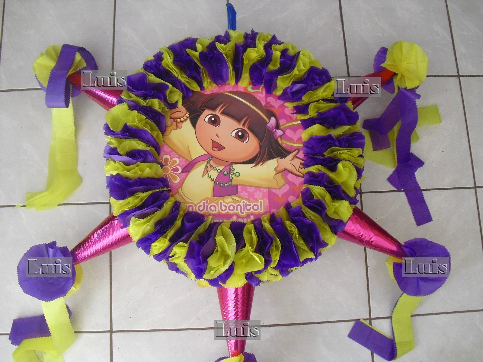 MIS PIÑATAS DE TAMBOR: dora