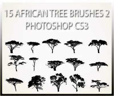 Pinceles arboles para Photoshop | Recursos WEB & SEO