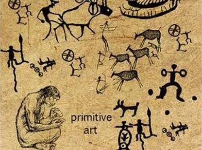 Pinceles para Photoshop con motivos rupestres | portafolio blog