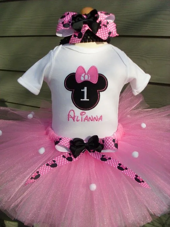 Minnie Mouse Birthday Tutu Sets, Birthday Hats, Shirts, Clothing