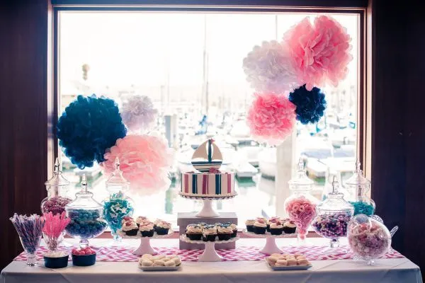 Pink and Blue Nautical Baby Shower - Inspired By This