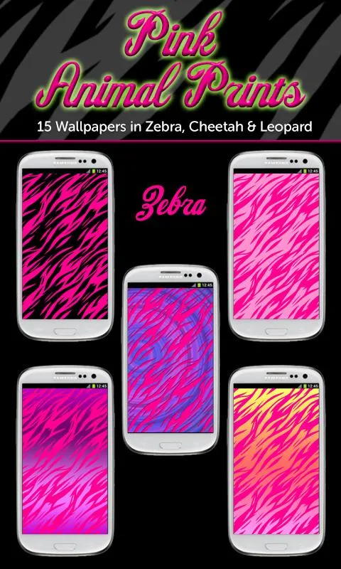 Pink Animal Prints Wallpapers - Aplicaciones de Android en Google Play