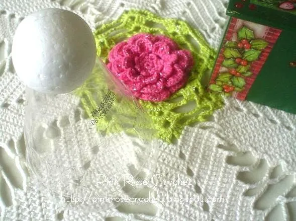 Pink Rose Crochet - JoBSPapa.