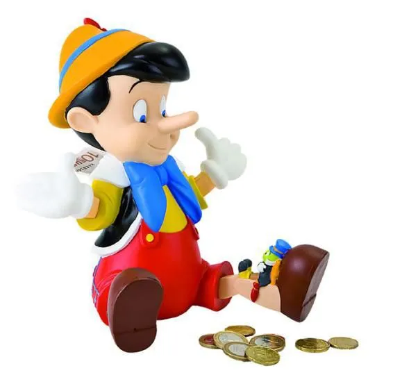 Pinocho figura Disney hucha | Merchandising Películas