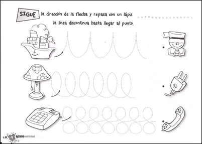 Pinta y Colorea: Educación Infantil: ejercicios de grafomotricidad (