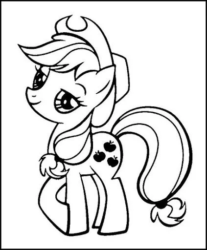 Pinta y Colorea: My little Pony