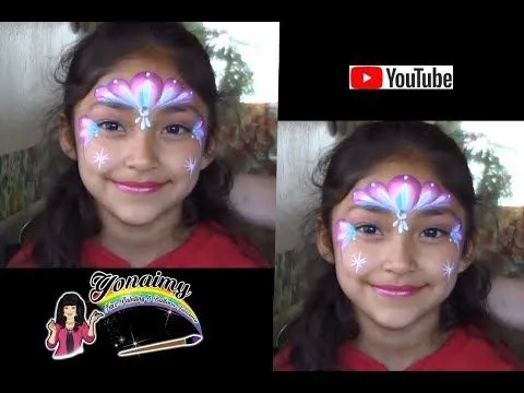 COMO PINTAR MARIPOSAS ( FACEPAINTING) . - YouTube