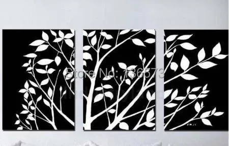Aliexpress.com: Comprar Pintado a mano pintura abstracta del árbol ...