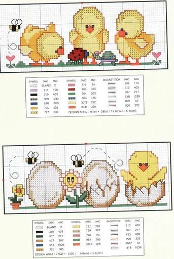 PINTANDO CON HILOS - BLOG DE PUNTO DE CRUZ: CENEFAS