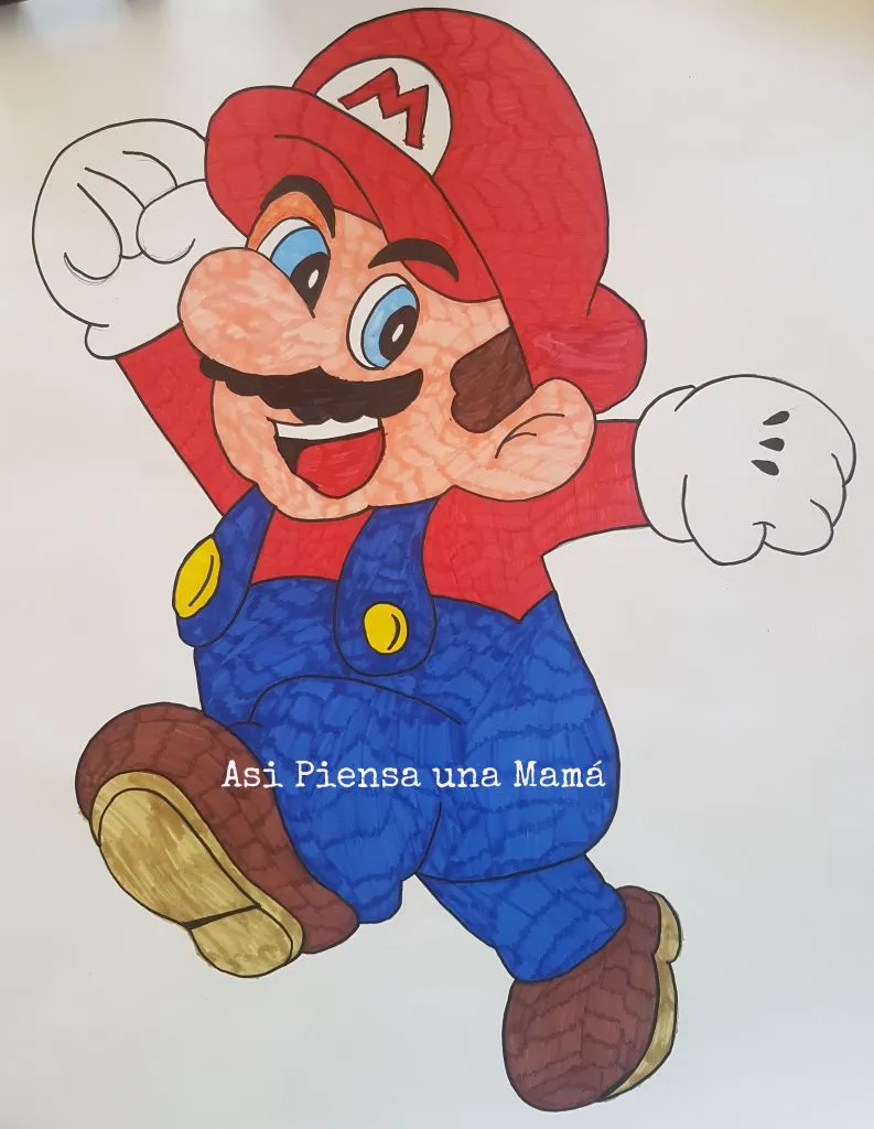 pintando-mario-bros | Asi piensa una mamá