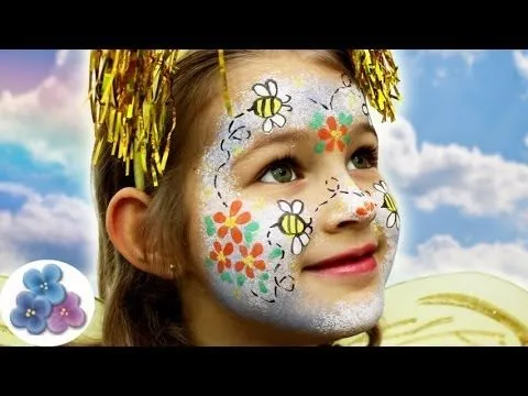 Como pintar la Cara Abeja *Bee Face Painting Ideas* Carnaval ...