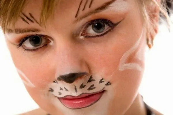 Como pintar caritas de gato - Imagui