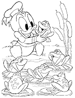 ... para pintar y colorear: bebes disney para pintar donald gratis