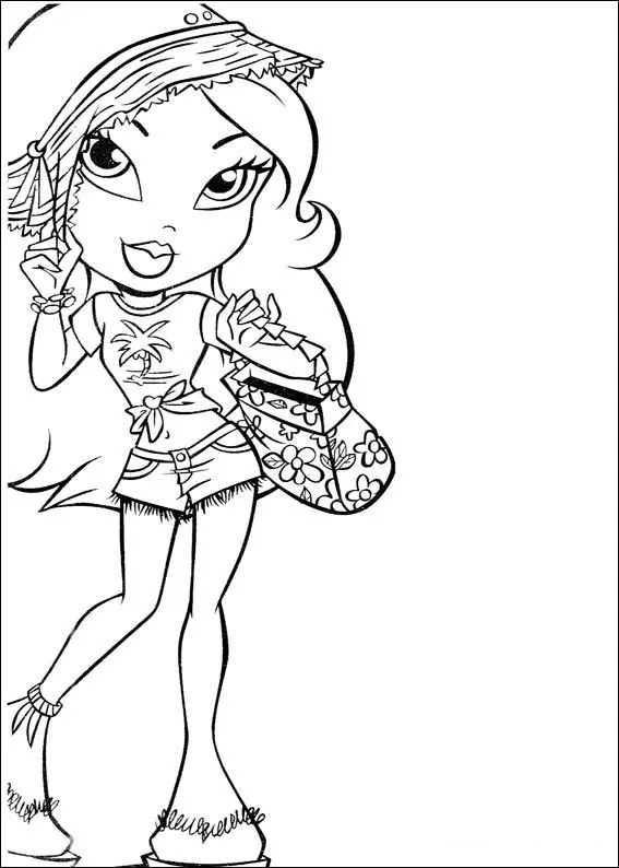 Pintar Colorear !!!: Bratz