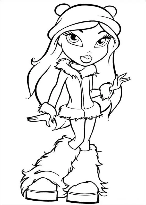 Pintar Colorear !!!: Bratz