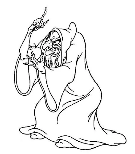 PINTAR Y COLOREAR BRUJAS Y DRAGONES DE DISNEY COLOREAR PERSONAJES ...