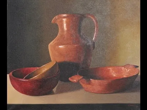 Como pintar cuadros al oleo - Bodegón - Dario Darguez - YouTube