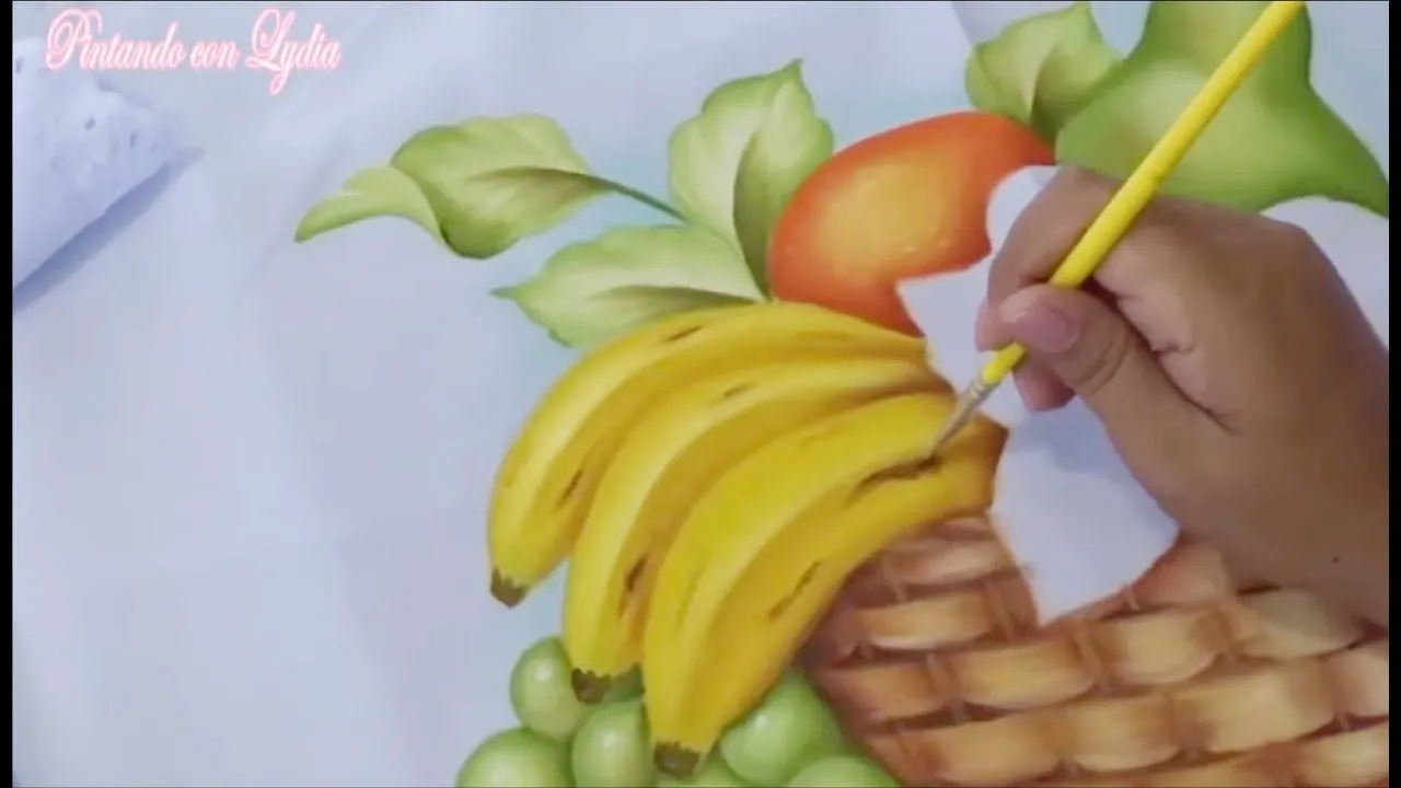 Como Pintar Frutas / How to Paint Fruits / Como Pintar Frutas na Tela -  YouTube