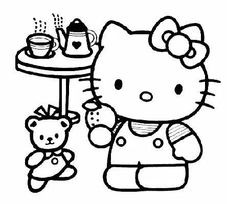 PINTAR A HELLO KITTY