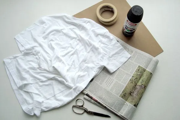 Como pintar uma camisa com spray de aerossol – passo a passo ...