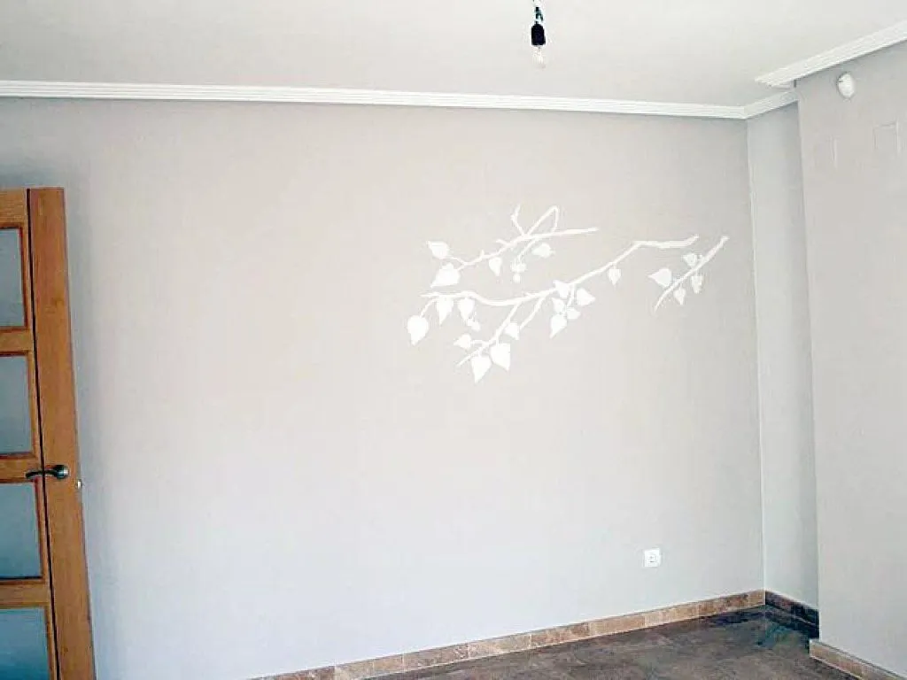 pintar vinilo pared | Aprender manualidades es facilisimo.