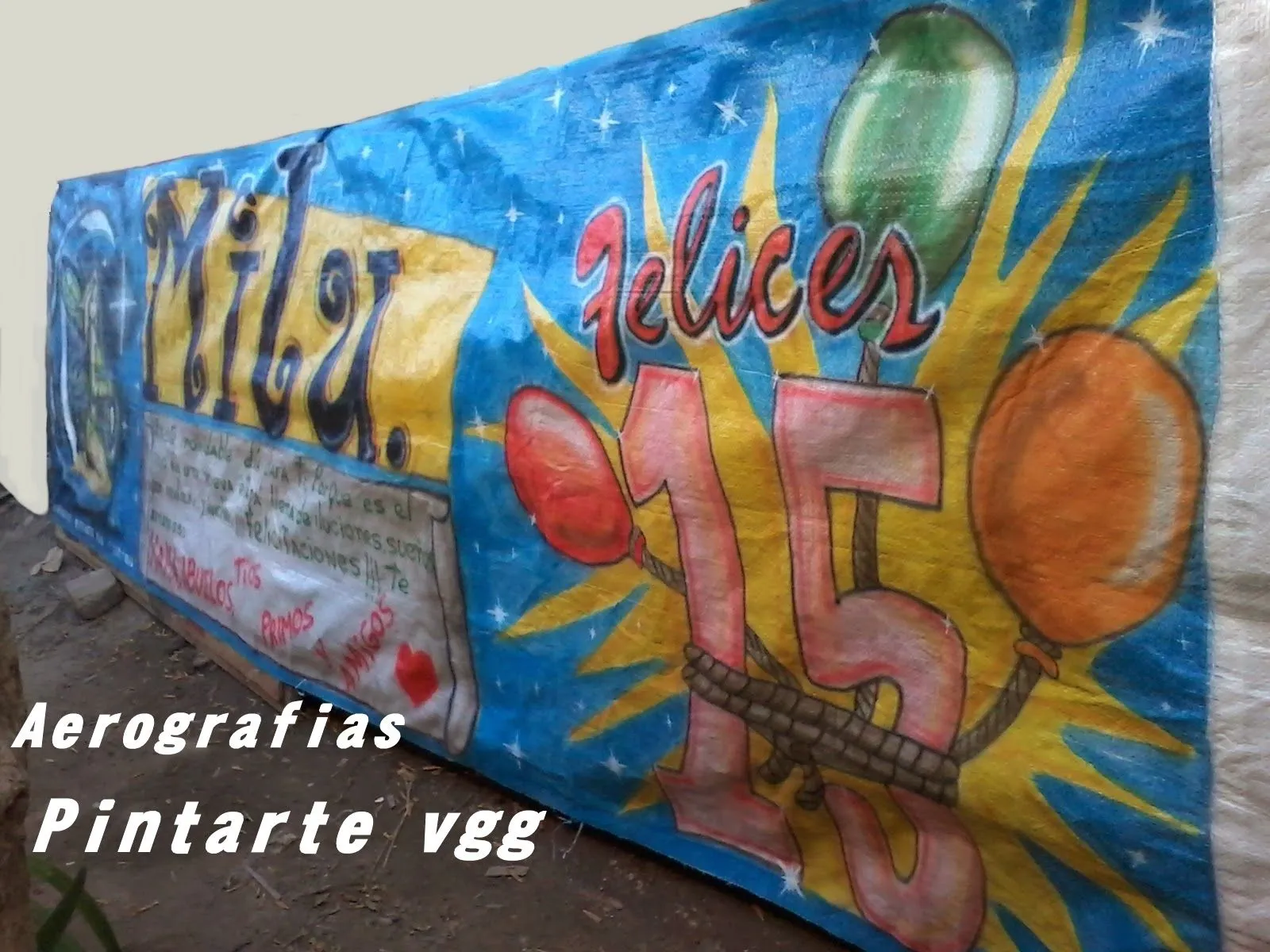 Pintarte vgg: Pasacalles