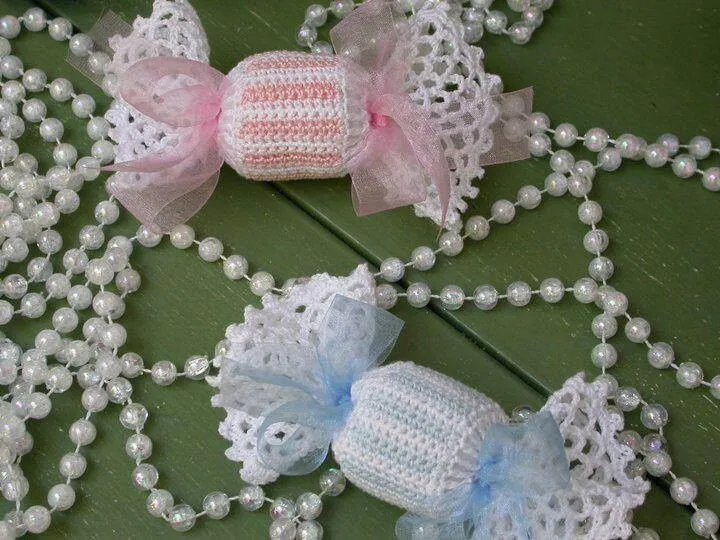 pinterest de recuerdos tejidos en crochet para bautizos - Buscar ...