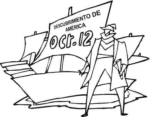 Pinto Dibujos: 12 de octubre – descubrimiento de América ...