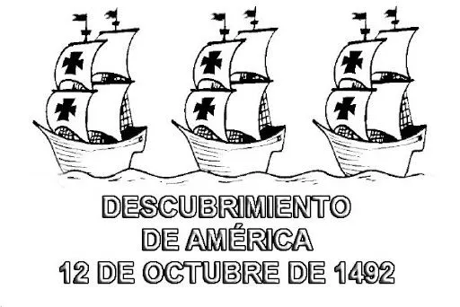 Pinto Dibujos: 12 de octubre – descubrimiento de América ...