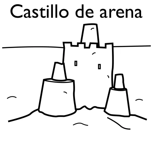 Dibujo De Castillo De Arena Links Service