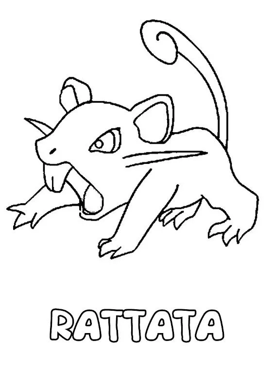 Pinto Dibujos: Imagenes pokemon para pintar y colorear