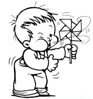 Dibujo de un trompo para colorear - Imagui