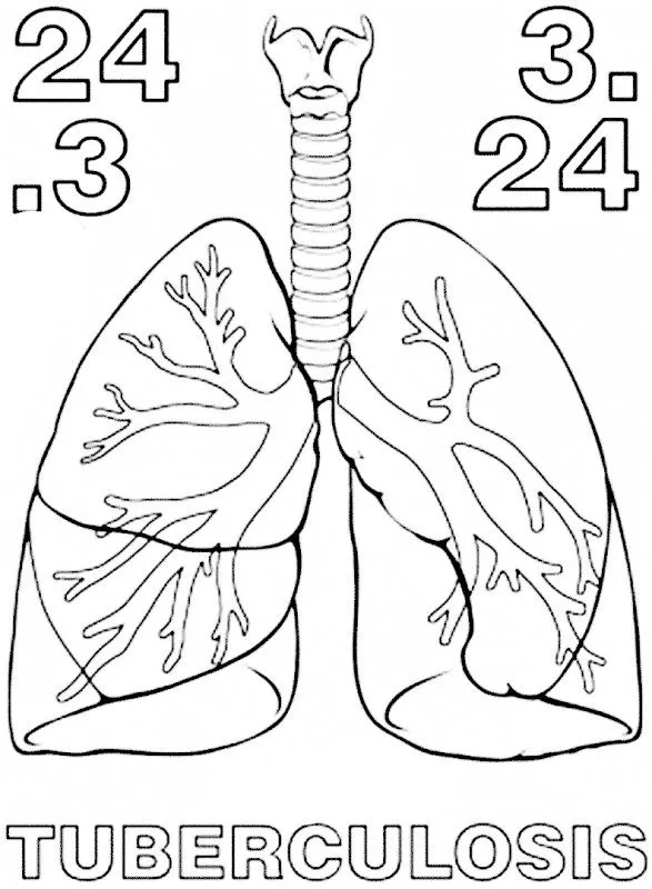 Pinto Dibujos: Día contra la tuberculosis para colorear, 24 de ...