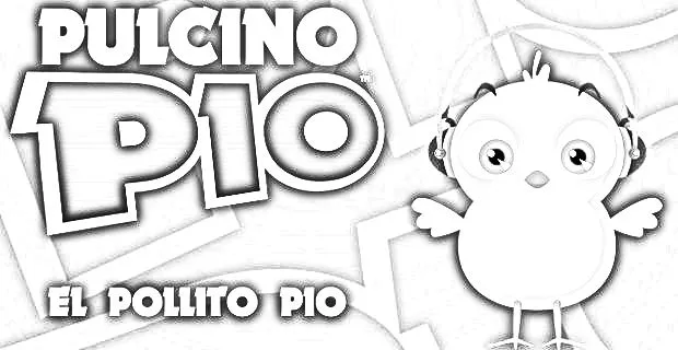 Pinto Dibujos: Videos del pollito pio para colorear