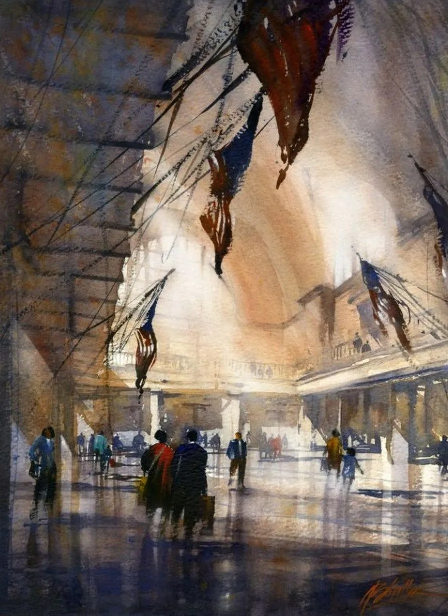 Pintores Paisajistas Acuarelistas, Thomas W Schaller, USA ...