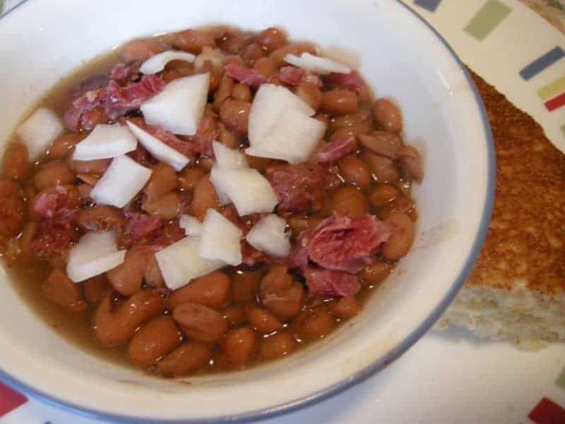 Pintos and Cornbread (How to make dried beans, step by step ...