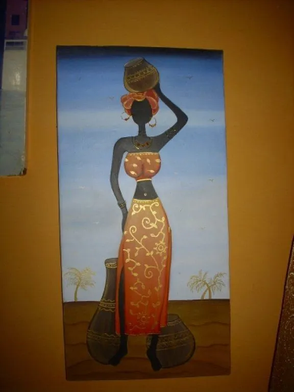 pintura africana | Aprender manualidades es facilisimo.