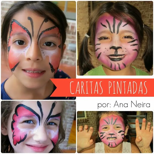 Pintura de caras para niños - Imagui