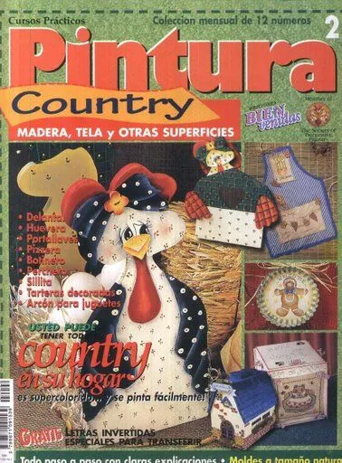 TELA Y MADERA COUNTRY: paquetes de mas de 20 revistas