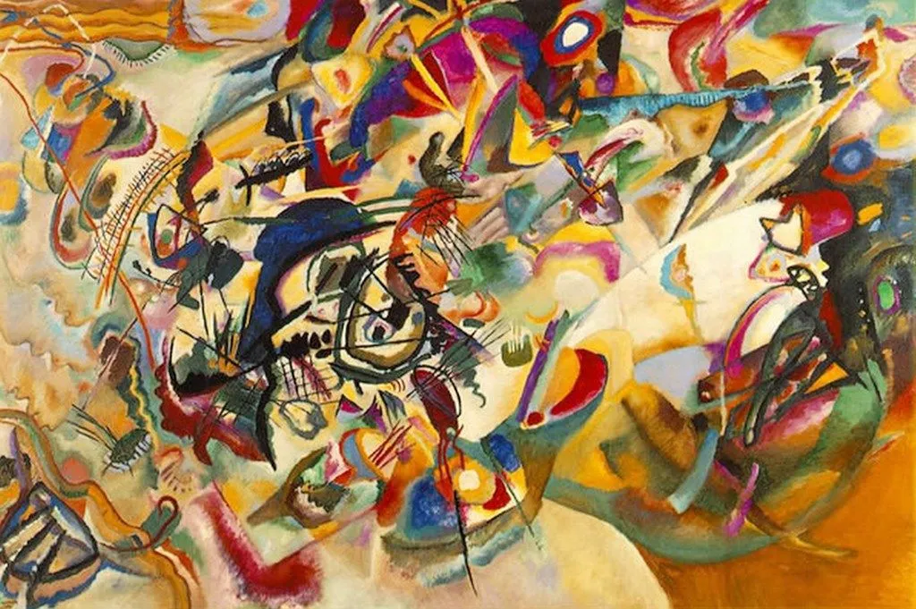 Pintura y Fotografía Artística : Cuadros abstractos de Kandinsky