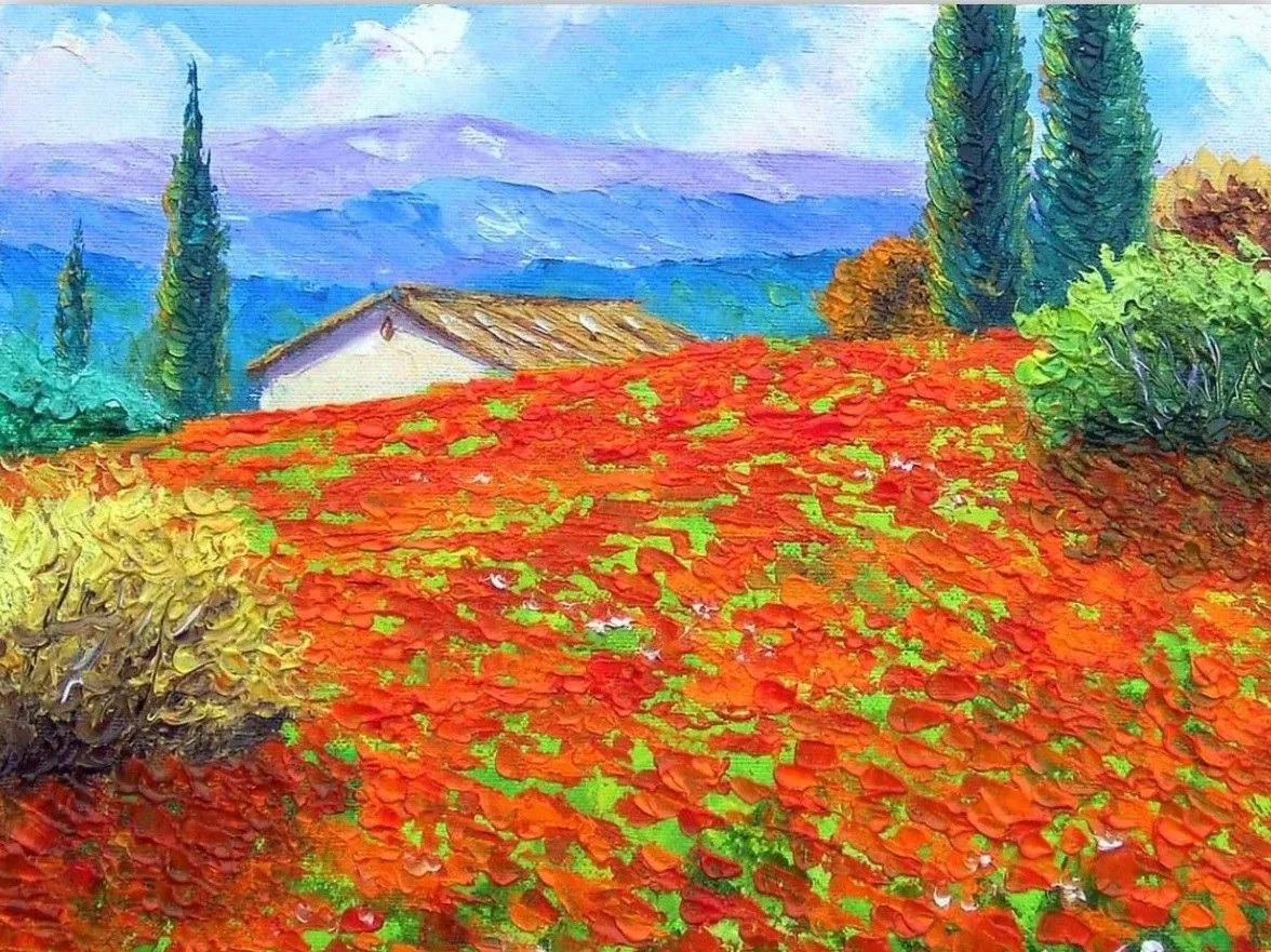 Pintura y Fotografía Artística : Cuadros de flores modernos