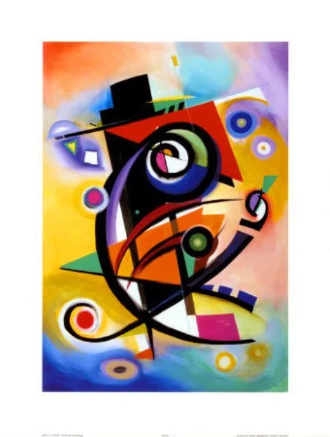 PINTURAS ABSTRACTAS MODERNAS KANDINSKY | Pintura y Fotografía ...