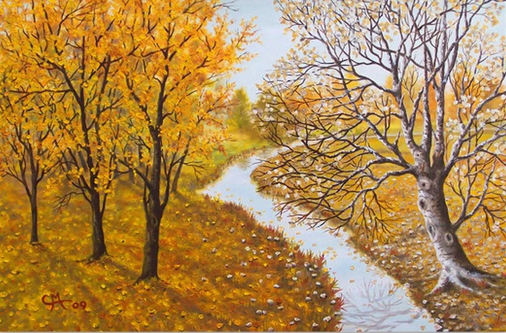 Pintura y Fotografía Artística : PINTURAS DE PAISAJES NATURALES