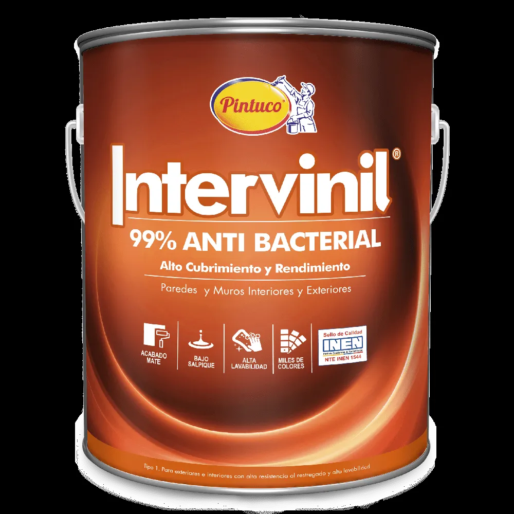 Pintura Intervinil Antibacterial «