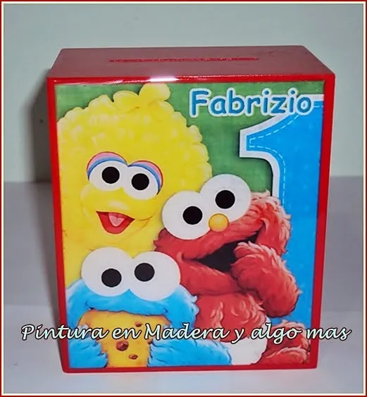 Pintura en Madera y algo mas : SORPRESAS INFANTILES BABY ELMO