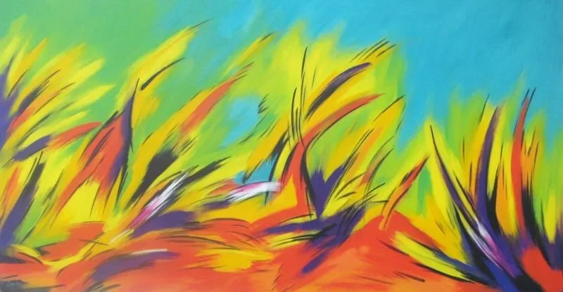 Pinturas Cuadros al Óleo: Cuadros modernos abstractos