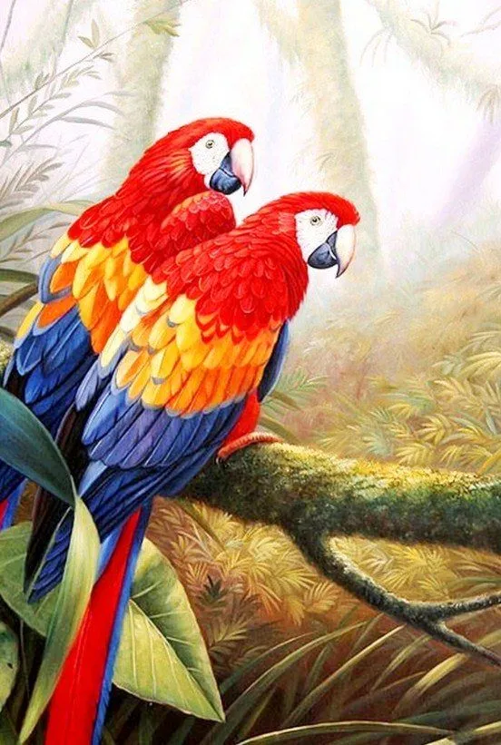 Pinturas Cuadros: Paisajes del amazonas en oleo