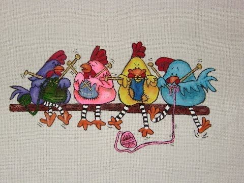 Pin Diy Gallinitas Country Tutorial De Pintura En Tela on Pinterest