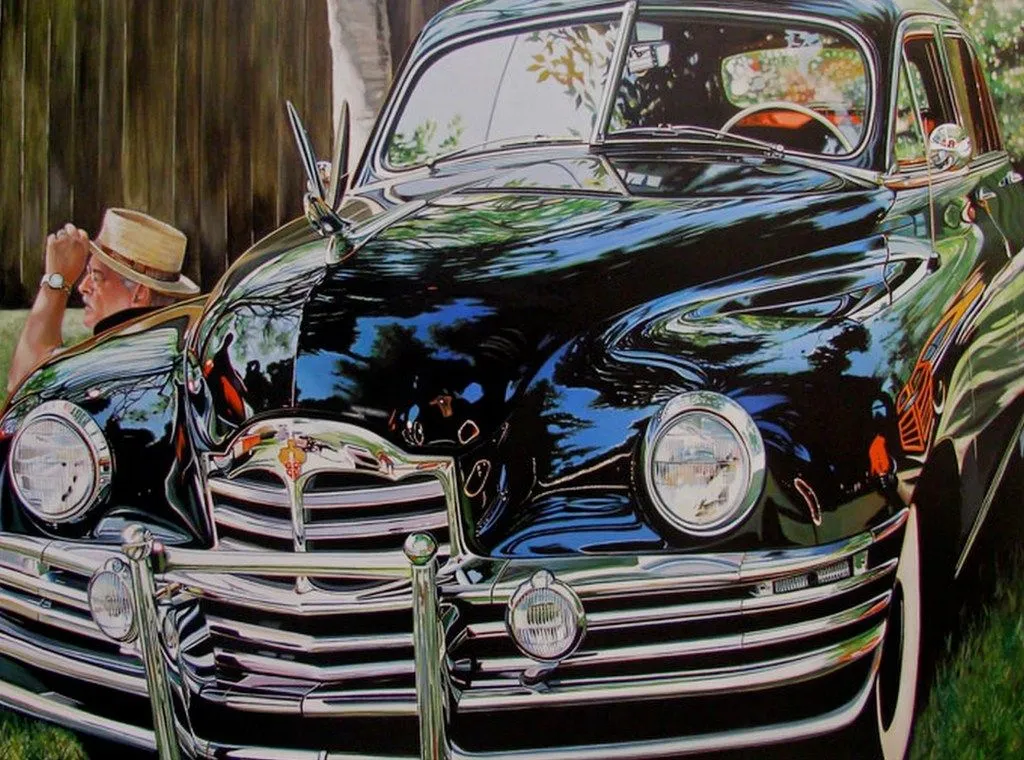 Pinturas Cuadros: Imágenes de Carros, Arte Realista