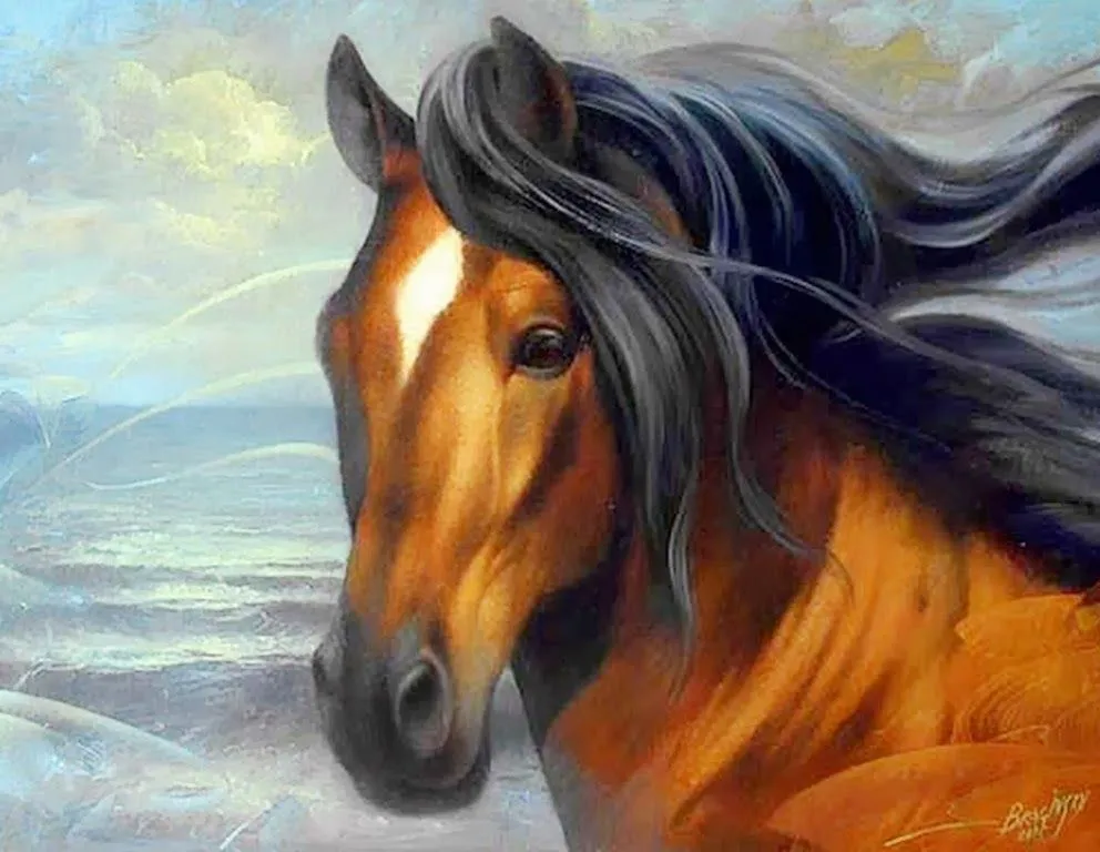 Pintura Moderna al Óleo: Cuadros de Caballos, del Pintor Arthur ...